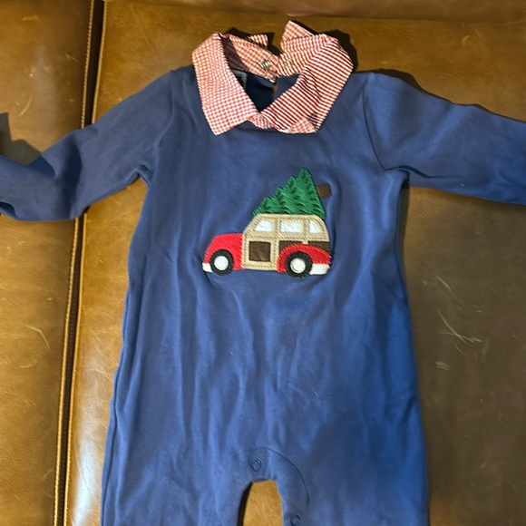Mud Pie Other - Mudpie holiday romper 9-12 months